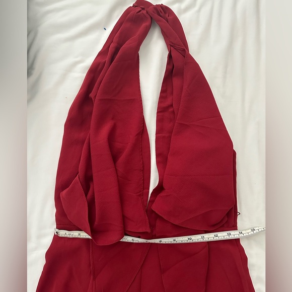 NWT Rust halter top jumpsuit - Picture 8 of 11